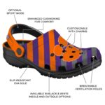 Personalized Clemson Tigers Star Spangled Graphic Crocs Best selling