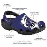 Personalized Colorado Rockies Splash Motif Background Crocs Best selling