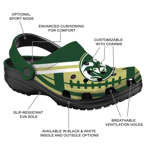 personalized colorado state rams football motif clog new arrival