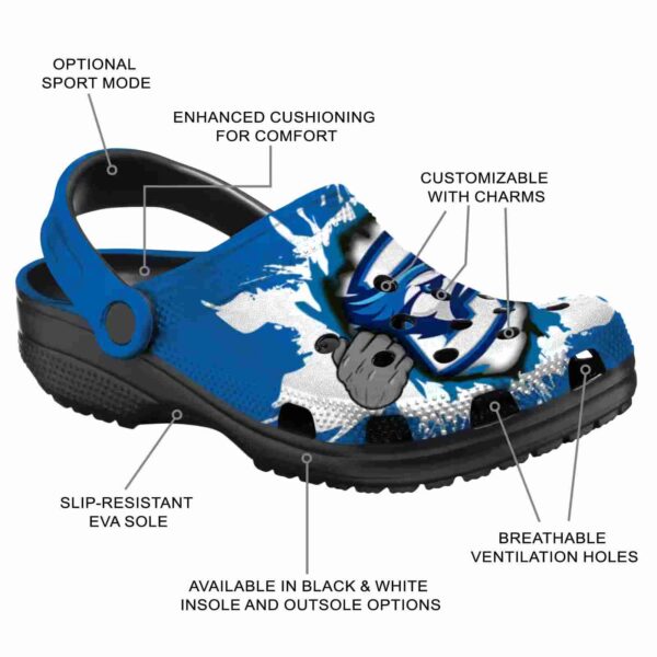personalized creighton bluejays gripping hand clog new arrival