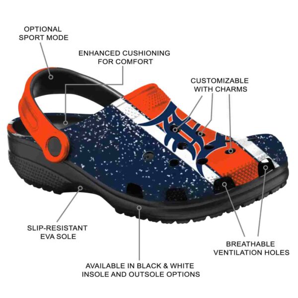 personalized detroit tigers vertical stripes crocs new arrival