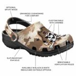 personalized east carolina pirates desert camo clog best selling