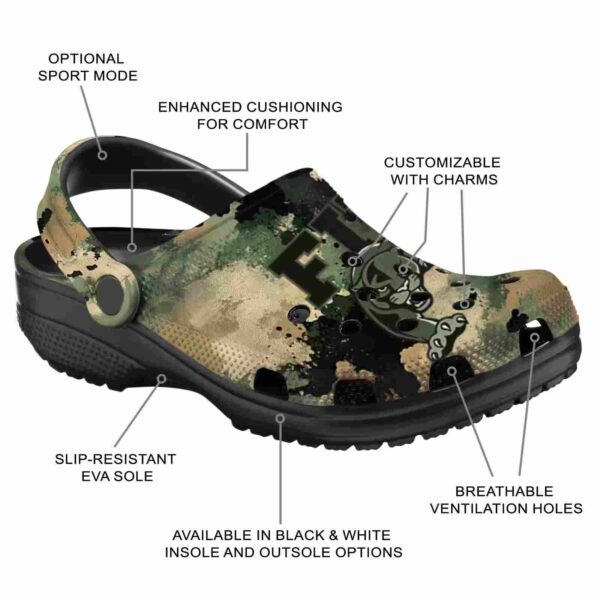 personalized fiu panthers camouflage craze clog new arrival