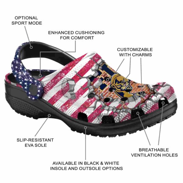 personalized fiu panthers freedom splinter clog new arrival