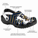 personalized fiu panthers zigzag paint burst clog best selling
