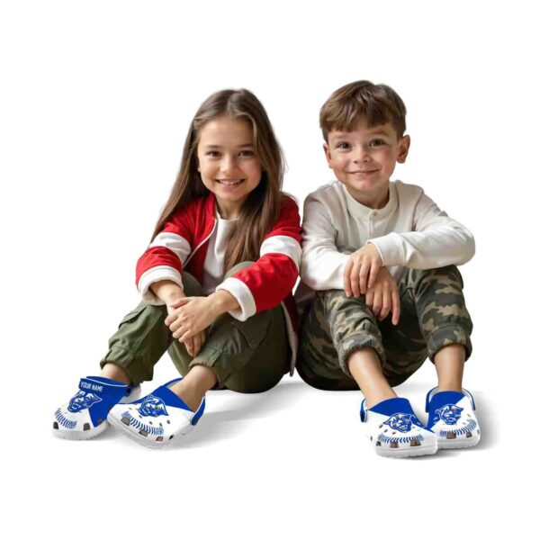 personalized georgia state panthers baseball motif clog fashion forward