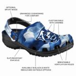 personalized georgia state panthers ocean waves clog best selling