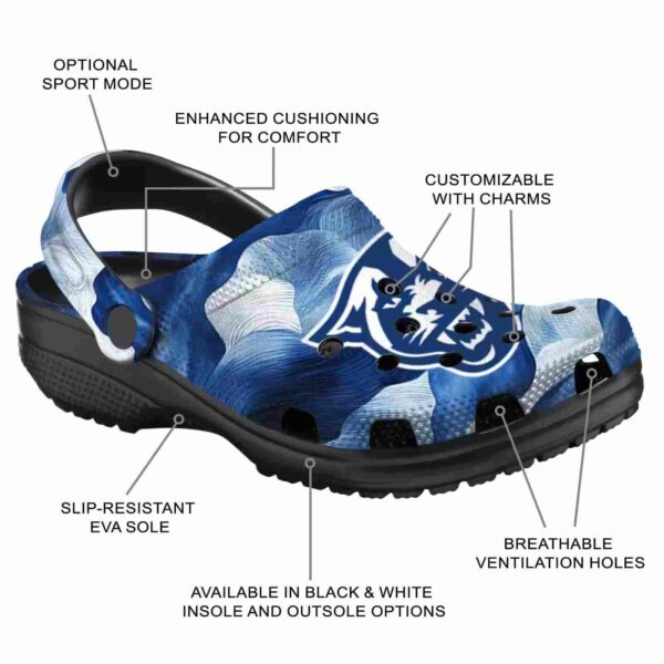 personalized georgia state panthers ocean waves clog new arrival