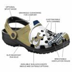 personalized georgia tech yellow jackets football helmet clog best selling