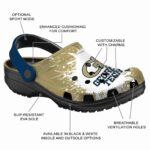 personalized georgia tech yellow jackets splash art clog best selling