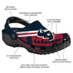Personalized Houston Texans Football Motif Crocs Best selling
