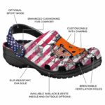 Personalized Illinois Fighting Illini Freedom Splinter Crocs Best selling