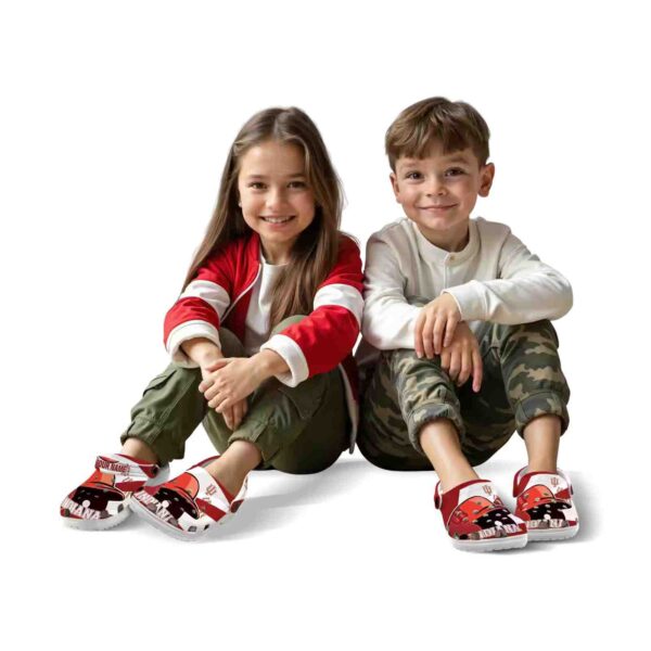 personalized indiana hoosiers baseball helmet clog fashion forward