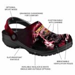 personalized iowa state cyclones gothic skull clog best selling