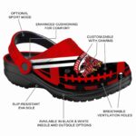 personalized jacksonville state gamecocks football motif clog best selling