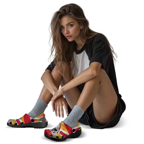 personalized kansas city chiefs football helmet crocs premium grade