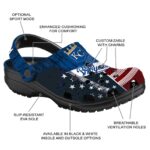 Personalized Kansas City Royals Star Spangled Side Pattern Crocs Best selling