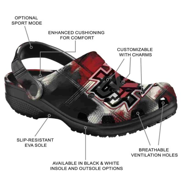 personalized kennesaw state owls plaid fusion clog new arrival