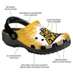 personalized kennesaw state owls splash art clog best selling
