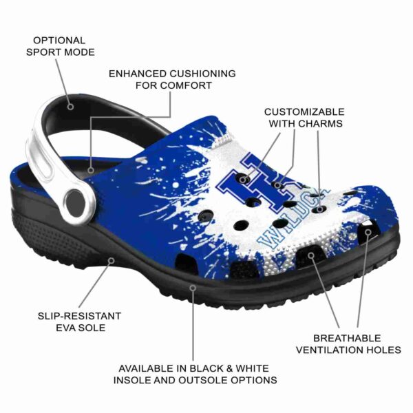 personalized kentucky wildcats splash art crocs new arrival