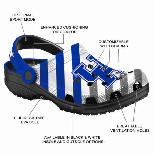 personalized kentucky wildcats star spangled graphic crocs new arrival