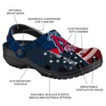 Personalized Los Angeles Angels Star Spangled Side Pattern Crocs Best selling