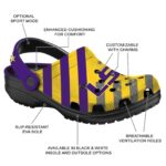 Personalized LSU Tigers Star Spangled Graphic Crocs Best selling