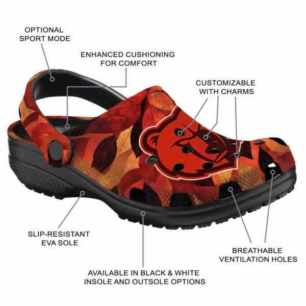 personalized memphis grizzlies autumn leaves clog new arrival