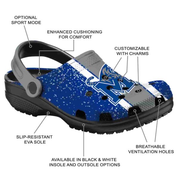 personalized memphis tigers vertical stripes crocs new arrival