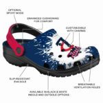 Personalized Minnesota Twins Splash Art Crocs Best selling