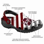 Personalized Mississippi State Bulldogs Star Spangled Graphic Crocs Best selling