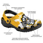 personalized nashville predators gripping hand clog best selling