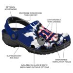 Personalized New York Giants Gripping Hand Crocs Best selling