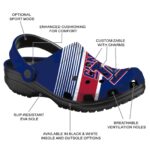 Personalized New York Giants Vibrant Dual Tone Crocs Best selling
