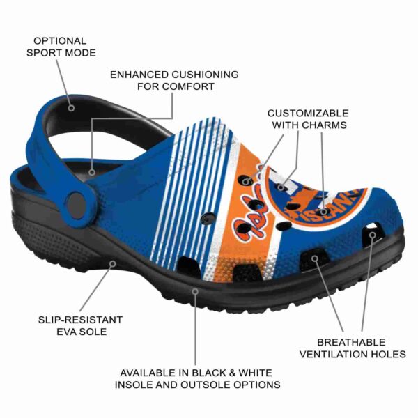 personalized new york islanders vibrant dual tone clog new arrival