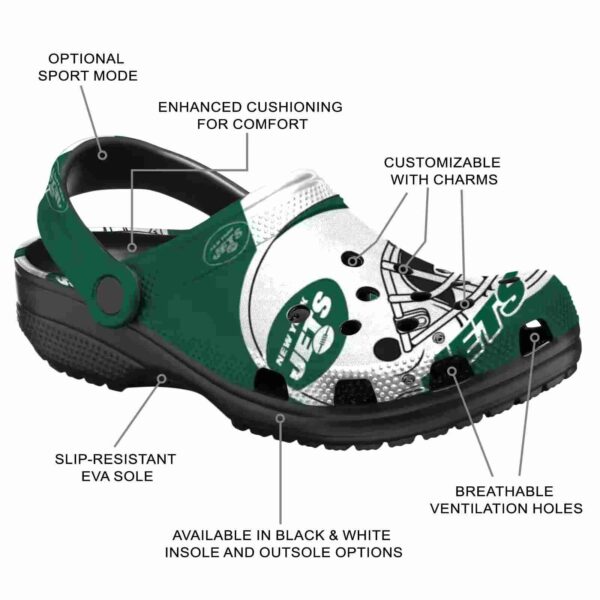 personalized new york jets football helmet crocs new arrival