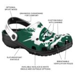 Personalized New York Jets Splatter Pattern Crocs Best selling