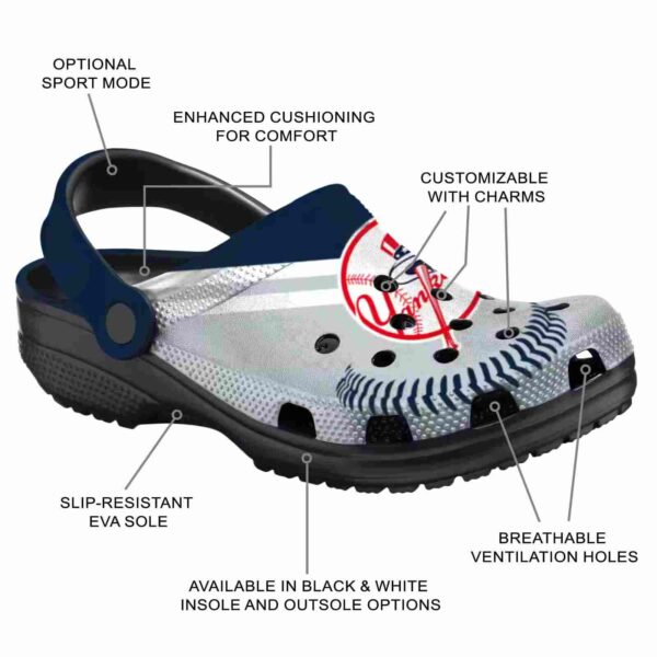 personalized new york yankees baseball motif crocs new arrival