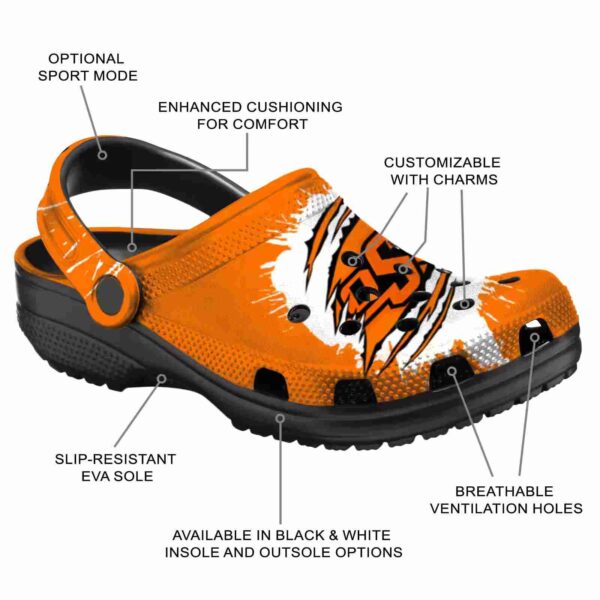 personalized oklahoma state cowboys splash motif background crocs new arrival