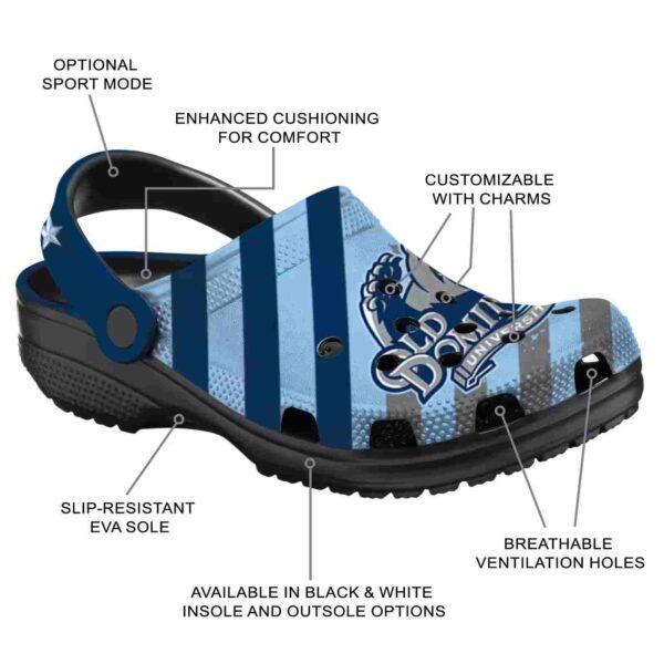 personalized old dominion monarchs star spangled graphic clog new arrival