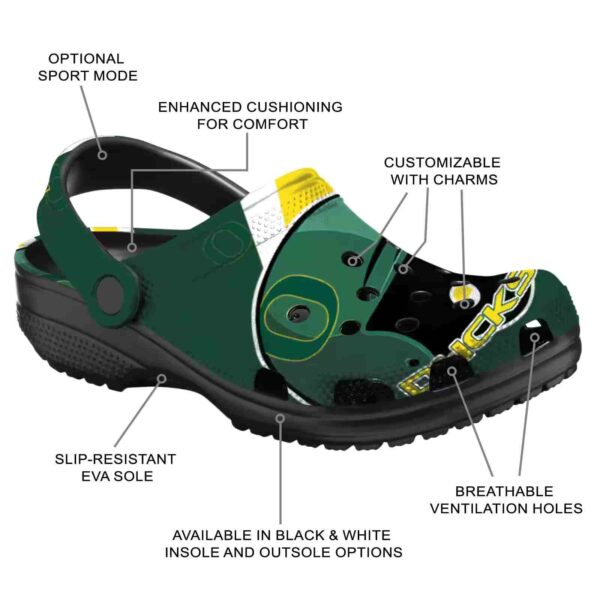 personalized oregon ducks baseball helmet crocs new arrival