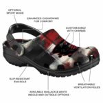 personalized oregon state beavers plaid fusion clog best selling