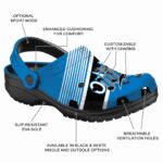personalized orlando magic vibrant dual tone clog best selling