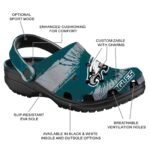 Personalized Philadelphia Eagles Paint Splatter Graphics Crocs Best selling
