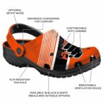 personalized philadelphia flyers vibrant dual tone clog best selling