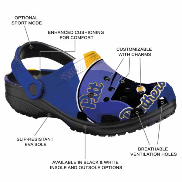 personalized pittsburgh panthers baseball helmet clog new arrival