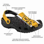 Personalized Pittsburgh Pirates Vertical Stripes Crocs Best selling