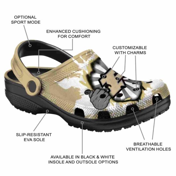 personalized purdue boilermakers gripping hand clog new arrival