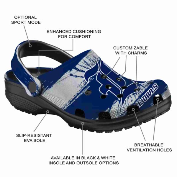 personalized rice owls paint splatter graphics clog new arrival