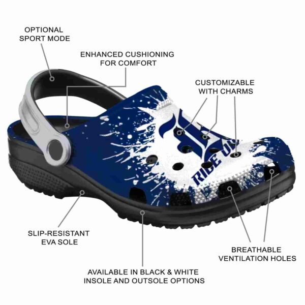 personalized rice owls splash art clog new arrival